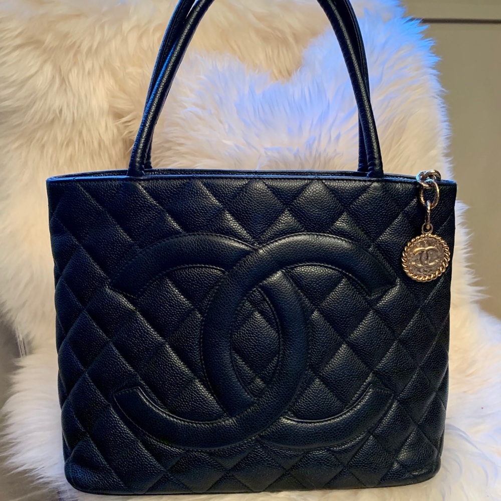 Authentic Chanel Medallion Tote